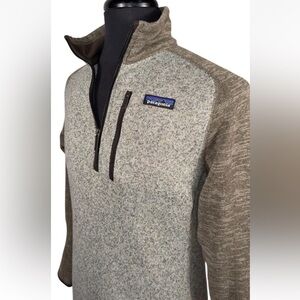 PATAGONIA STY25522SP19 BETTER SWEATER 1/4 ZIP SZ S
